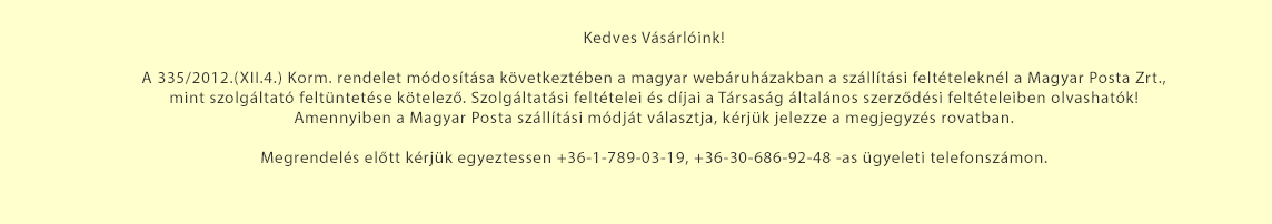  → További részeltes szállítási infók itt!