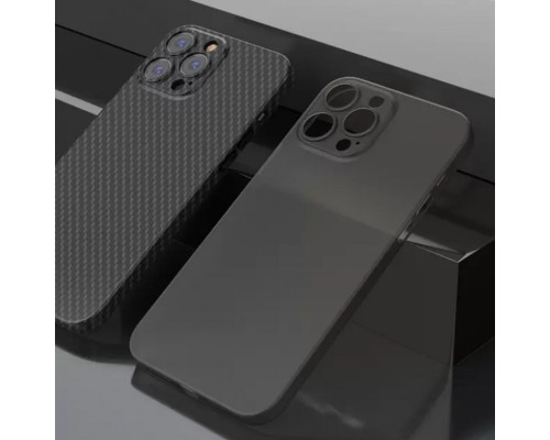 Devia Wing Ultra-Thin - iPhone 14 Pro Max ultravékony tok - karbon / fekete