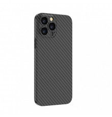 Devia Wing Ultra-Thin - iPhone 14 Pro ultravékony tok - karbon / fekete