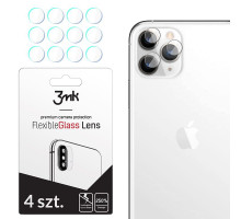 3mk Flexible Glass Lens - iPhone 11 Pro Max kamera lencsevédő üveg / 12db