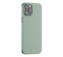 Baseus Ultra Thin 0.4mm - iPhone 12 Pro Max ultravékony tok - áttetsző / zöld