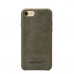 Jisoncase Slim Leather - iPhone SE (2022/2020) / iPhone 8 / 7 bőrtok - szürke