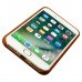 Jisoncase Slim Leather - iPhone 6  Plus/ 6S Plus bőrtok - barna