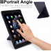 Khomo Slim Origami ST - iPad 9.7" (2020) tok - áttetsző / kék