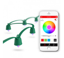 MiPow Playbulb String - Bluetooth LED fényfüzér 10m - zöld