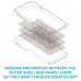 Speck Presidio Clear Print - iPhone 11 Pro Max tok - kék / áttetsző