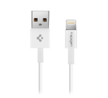 Spigen Essential C10LS Cable - Lightning USB kábel - fehér 1m (Apple MFI)
