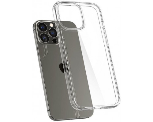 Spigen Crystal Hybrid - iPhone 13 Pro ütésálló tok - átlátszó