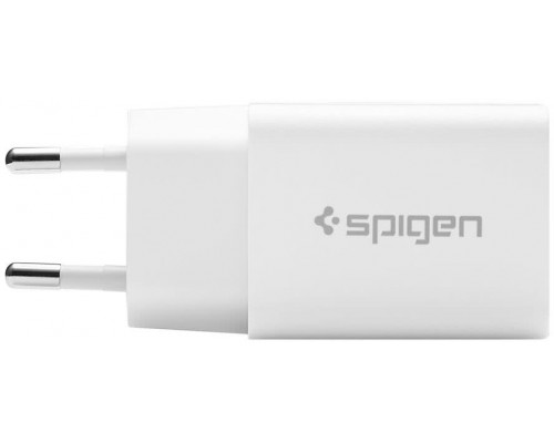 Spigen USB Wall Charger Essential F110 - hálózati töltő adapter 12W / 5V / 2.4A - fehér