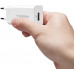 Spigen USB Wall Charger Essential F110 - hálózati töltő adapter 12W / 5V / 2.4A - fehér