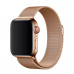 xPRO Milanese Band - Apple Watch 1/2/3/4/5 (38/40mm) fémszíj - sötét arany