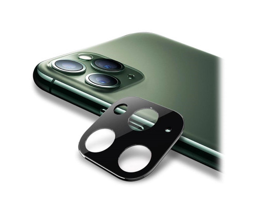 Wozinsky Camera Glass - iPhone 11 Pro / iPhone 11 Pro Max kamera lencse védő üveg - fekete