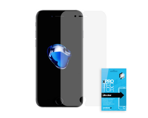 xPRO Ultra Clear - iPhone 8 Plus / iPhone 7 Plus kijelzővédő fólia - előre / fényes