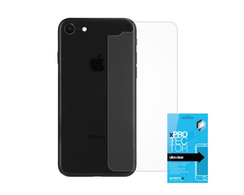 xPRO Ultra Clear - iPhone SE (2022/2020) / iPhone 8 / 7 kijelzővédő fólia - hátlapi / fényes