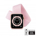 Crong Nylon - Apple Waqch (38/40/41mm) szíj - világos pink