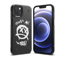 Ringke Onyx Design - iPhone 13 Mini ütésálló tok - fekete / graffiti