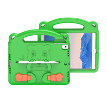 DuxDucis Panda Safe Kids - iPad 9.7" (2018 / 2017) ütéssálló tok gyerekeknek - zöld