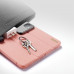 DuxDucis Domo - iPad mini 6 (2021) tok Apple Pencil tartóval - pink
