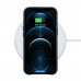 iCarer Leather Crazy Horse - iPhone 13 Pro Max bőr tok - kék