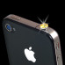 iPhone diamond fülhallgató csatlakozó védő dugó - sárga