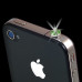 iPhone diamond fülhallgató csatlakozó védő dugó - zöld
