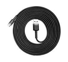 Baseus Cafule Strong - USB Type-C kábel - szürke / fekete 3m