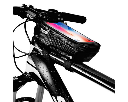 Wildman Hardpouch Bike - Biciklis telefontartó táska "M" - fekete