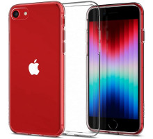 Spigen Liquid Crystal - iPhone SE (2022/2020) / iPhone 8 / 7 szilikon tok - átlátszó