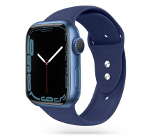 Tech-Pro Icon Band - Apple Watch 1/2/3/4/5 (42/44mm) sportszíj - éjkék