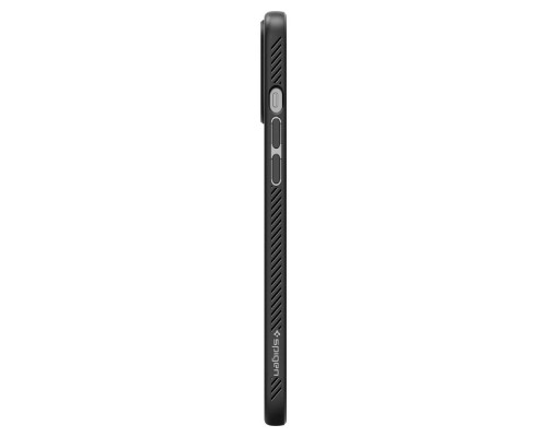 Spigen Liquid Air - iPhone 12 / iPhone 12 Pro tok - fekete