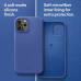Spigen Cyrill Silicone - iPhone 12 Pro Max tok - kék