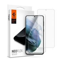 Spigen Neo Flex Solid - Samsung Galaxy S21 kijelzővédő fólia - fényes / 2db