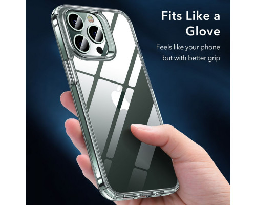 ESR Classic Hybrid & Glass - iPhone 13 Pro Max tok - átlátszó + kijelzővédő üveg