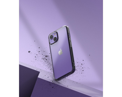 Ringke Fusion - iPhone 13 ütésálló tok - fekete / áttetsző