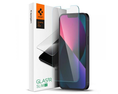 Spigen GLAS.tR Slim - iPhone 14 Plus / iPhone 13 Pro Max kijelzővédő üveg