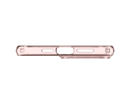 Spigen Crystal Flex - iPhone 13 Pro szilikon tok - rózsaszín / átlátszó