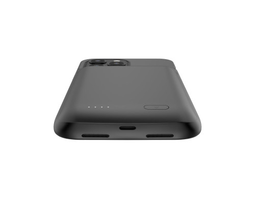 Tech-Pro PowerCase 4800mAh - iPhone 13 Pro Max / iPhone 12 Pro Max akkumulátoros tok - fekete