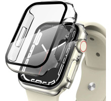 Tech-Pro Defense 360 - Apple Watch 8 / Watch 7 (45mm) ütésálló védőkeret üveggel - átlátszó