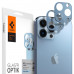 Spigen Optik.tR Camera Lens 2-PACK - iPhone 13 Pro / iPhone 13 Pro Max kamera lencse védő borítás - sierra kék / 2db