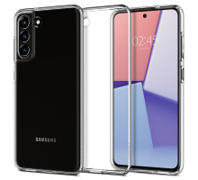 Spigen Liquid Crystal - Samsung Galaxy S21 FE szilikon tok - átlátszó