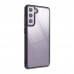 Ringke Fusion - Samsung Galaxy S21 FE ütésálló tok - átlátszó / fekete