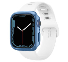 Spigen Thin Fit - Apple Watch 7 (45mm) védőkeret - kék