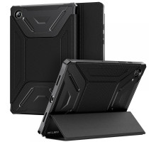 Infiland Rugged Folio - Samsung Galaxy TAB A8 10.5" X200 / X205 ütésálló tok - fekete
