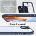 Spigen Ultra Hybrid - iPhone 14 ütésálló tok - navykék