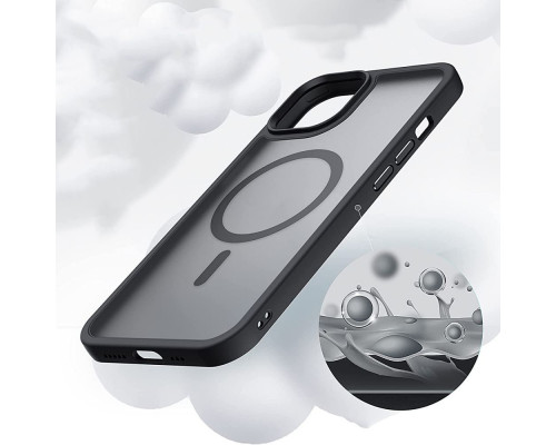 Tech-Pro Magmat - iPhone 14 Pro MagSafe tok - fekete / matt