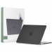 Tech-Pro SmartShell - MacBook Air 13" (M2/ 2022) tok - fekete / matt