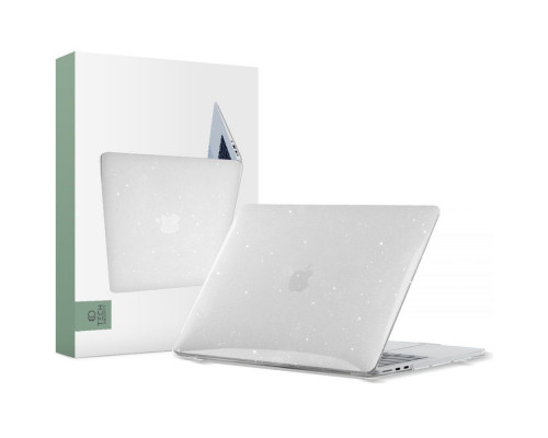 Tech-Pro SmartShell - MacBook Air 13" (M2/ 2022) glitteres tok - csillámos / átlátszó