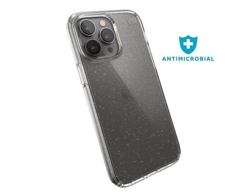 Speck Perfect Clear Glitter - iPhone 14 Pro Max tok - csillámos / átlátszó