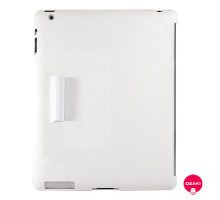 Ozaki iCoat Wardrobe+ iPad 2 /  iPad 3 / iPad 4 kemény hátlap tok - fehér
